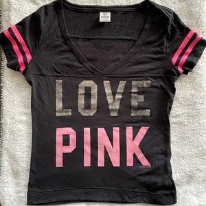VINTAGE Pink by Victoria’s Secret jersey style t-shirt